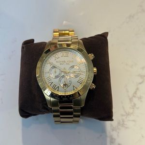 Michael Kors Gold Unisex Watch